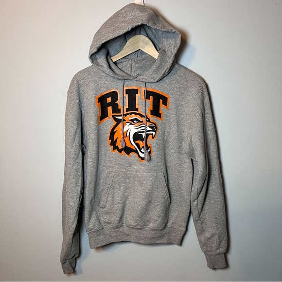 RIT Rochester Institute of Technology Tigers Hoodie Men’s S Champion Sweatshirt - Picture 1 of 6